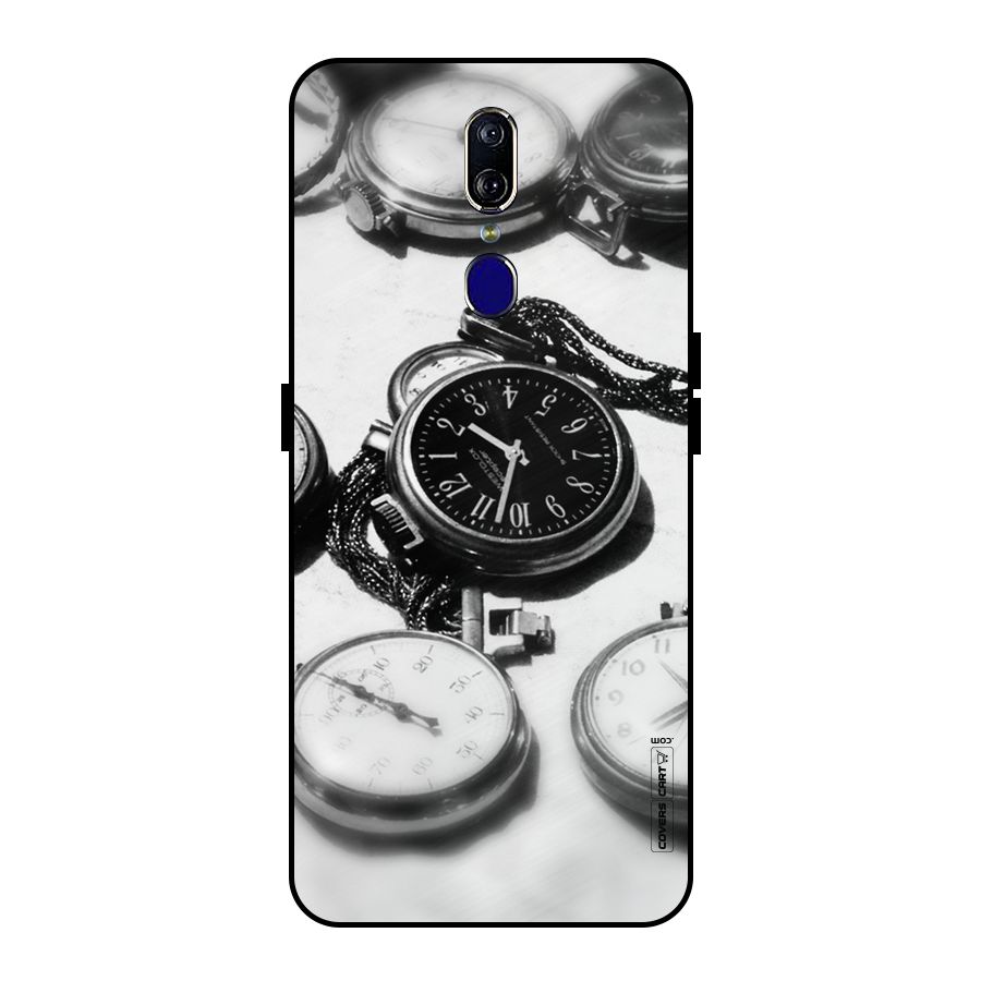 Clock Collection Metal Back Case for Oppo F11