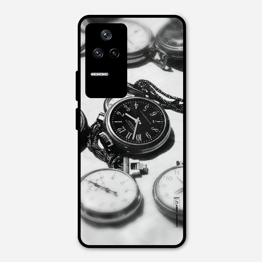 Clock Collection Metal Back Case for Poco F4 5G