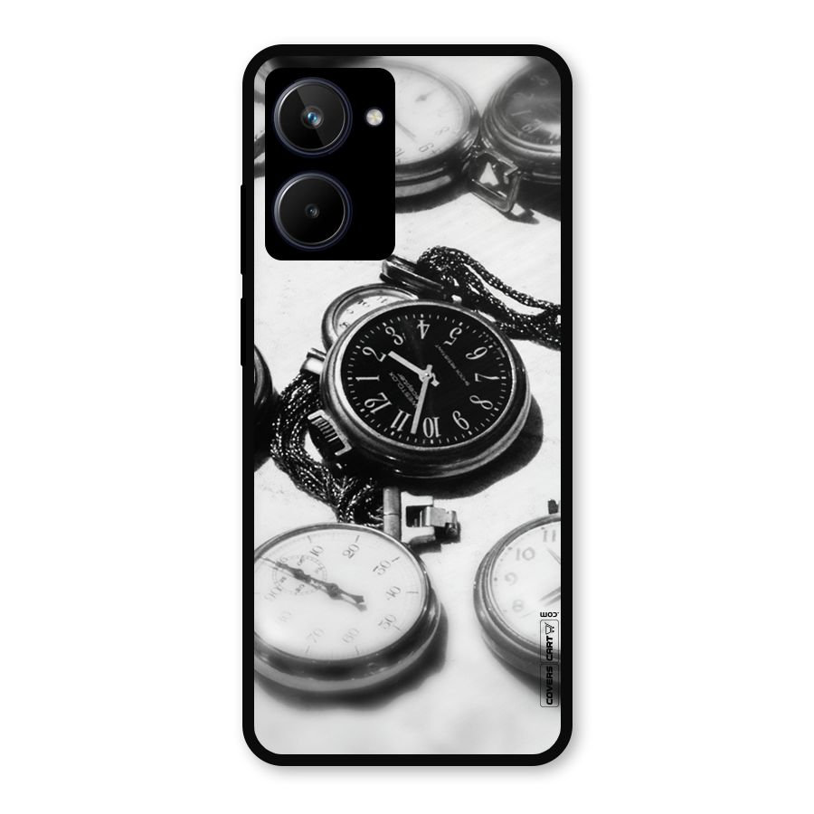 Clock Collection Metal Back Case for Realme 10