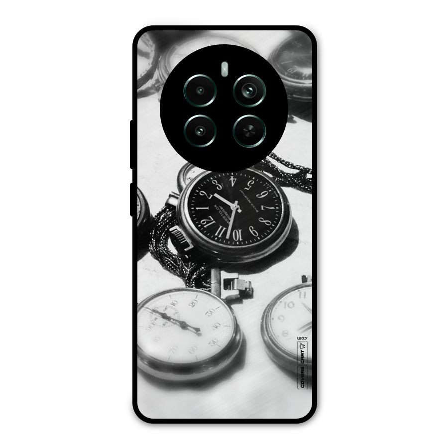 Clock Collection Metal Back Case for Realme 12 Pro Plus