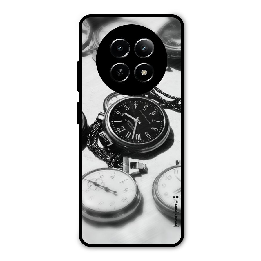 Clock Collection Metal Back Case for Realme 13