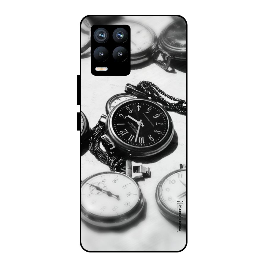 Clock Collection Metal Back Case for Realme 8 Pro