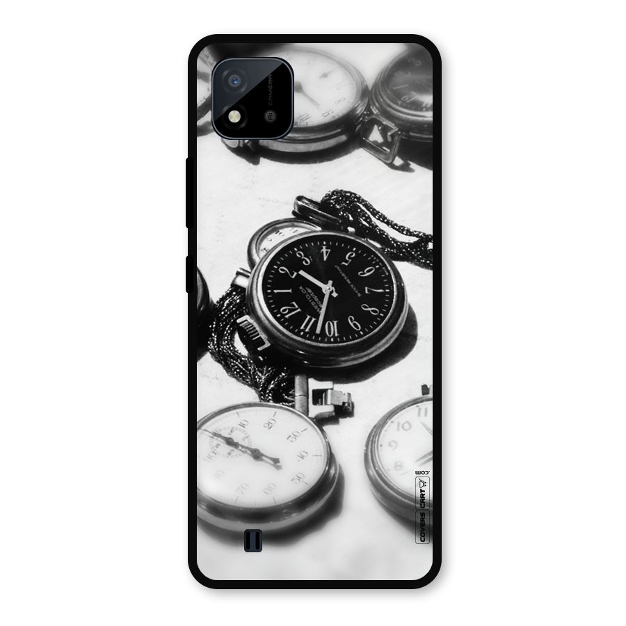 Clock Collection Metal Back Case for Realme C11 2021