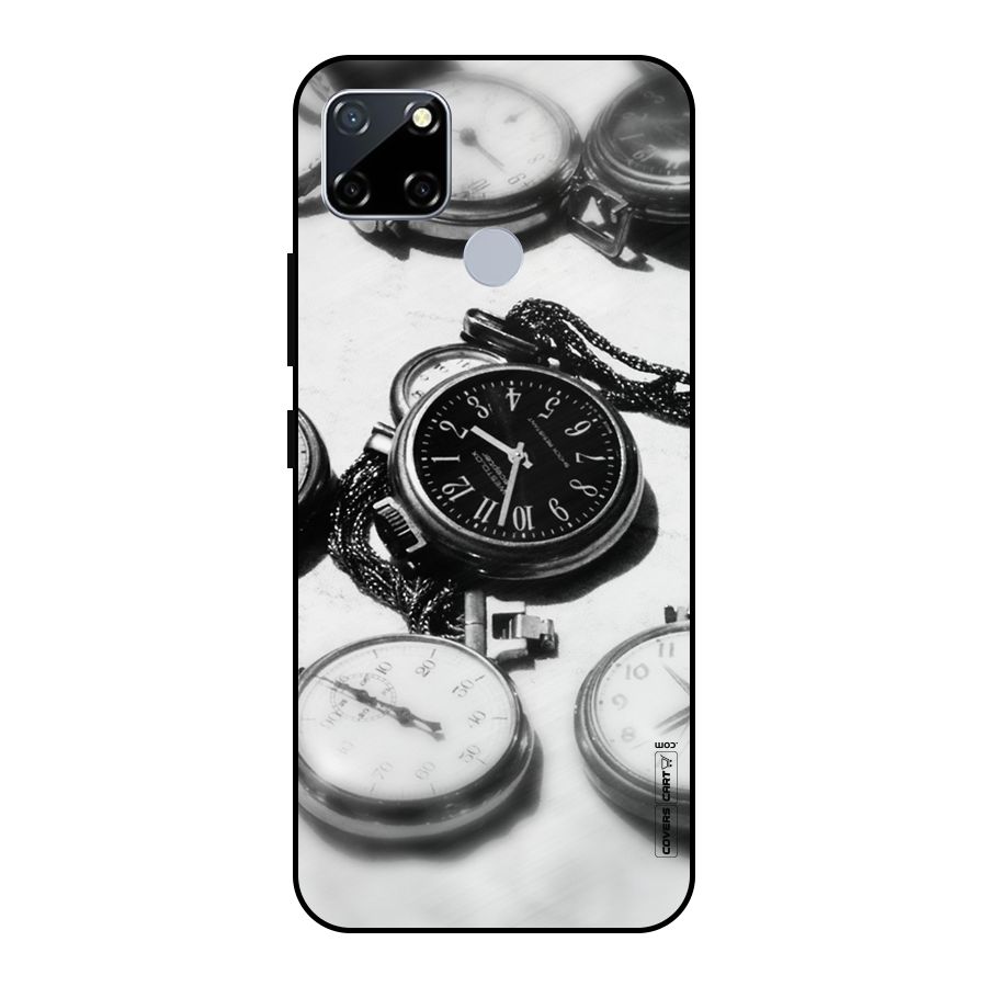 Clock Collection Metal Back Case for Realme Narzo 20