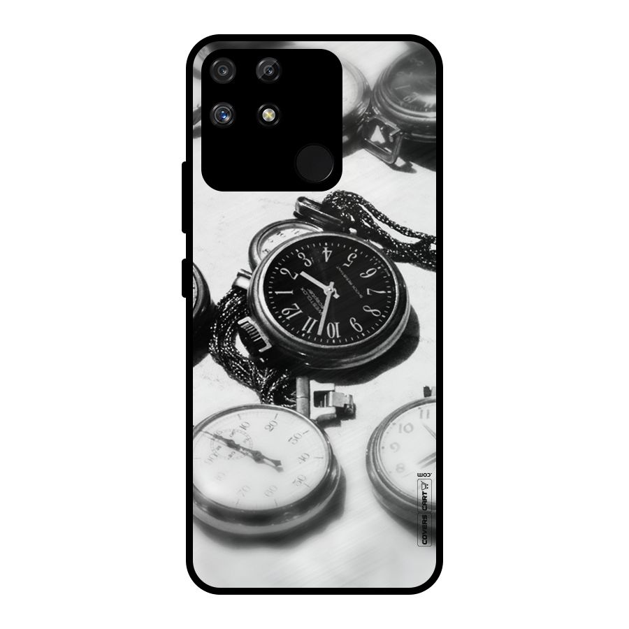 Clock Collection Metal Back Case for Realme Narzo 50A