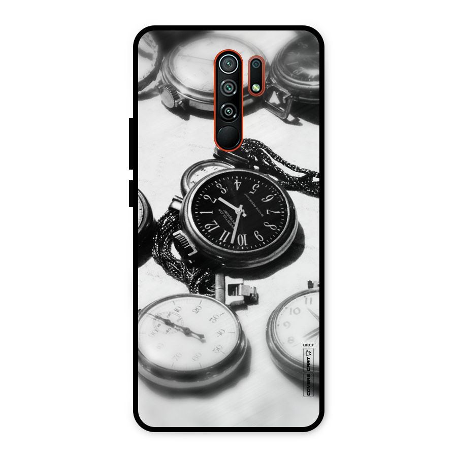 Clock Collection Metal Back Case for Redmi 9 Prime