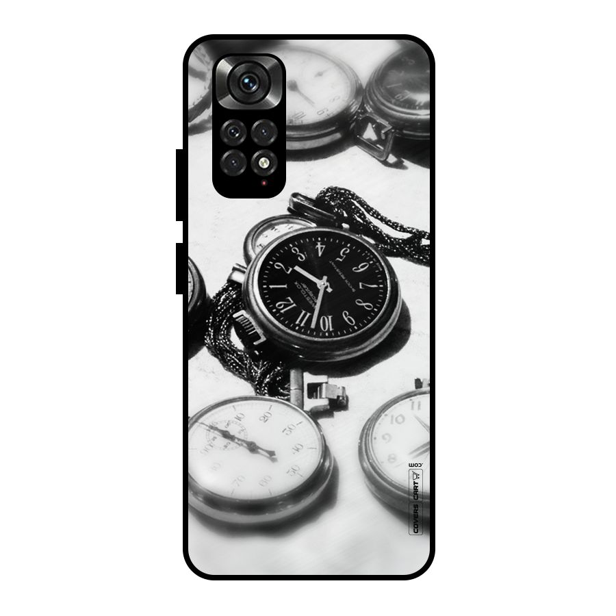 Clock Collection Metal Back Case for Redmi Note 11 Pro Plus 5G