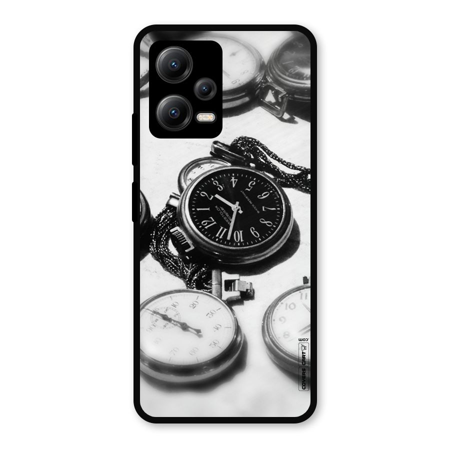 Clock Collection Metal Back Case for Redmi Note 12 5G