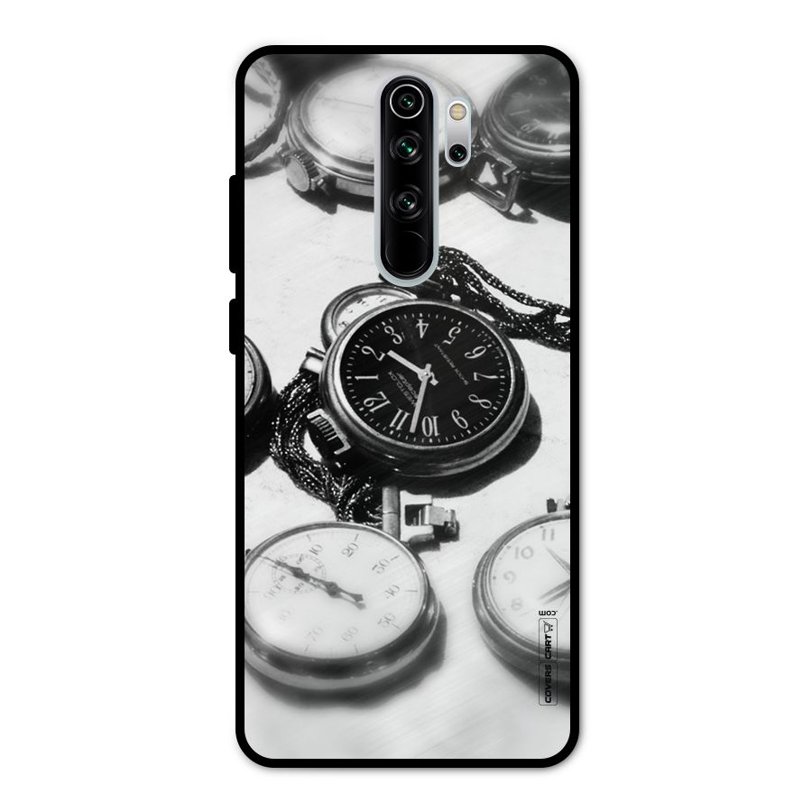 Clock Collection Metal Back Case for Redmi Note 8 Pro