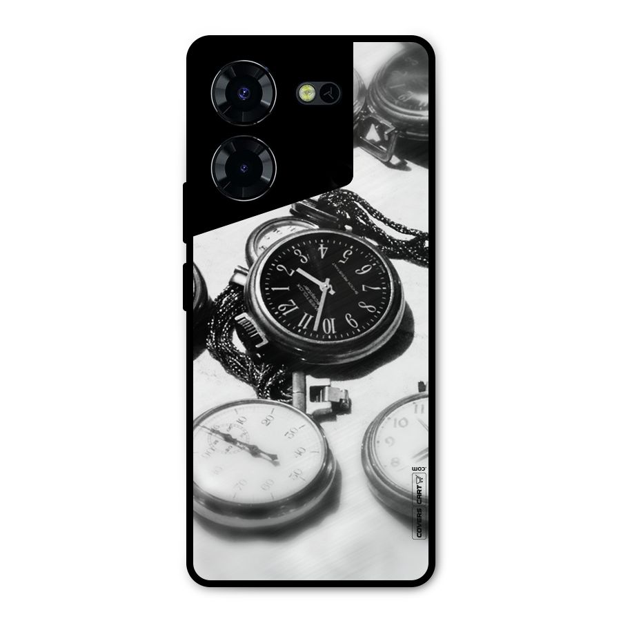 Clock Collection Metal Back Case for Tecno Pova 5 Pro 5G