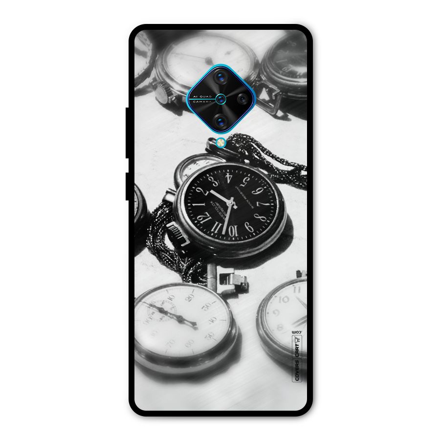 Clock Collection Metal Back Case for Vivo S1 Pro