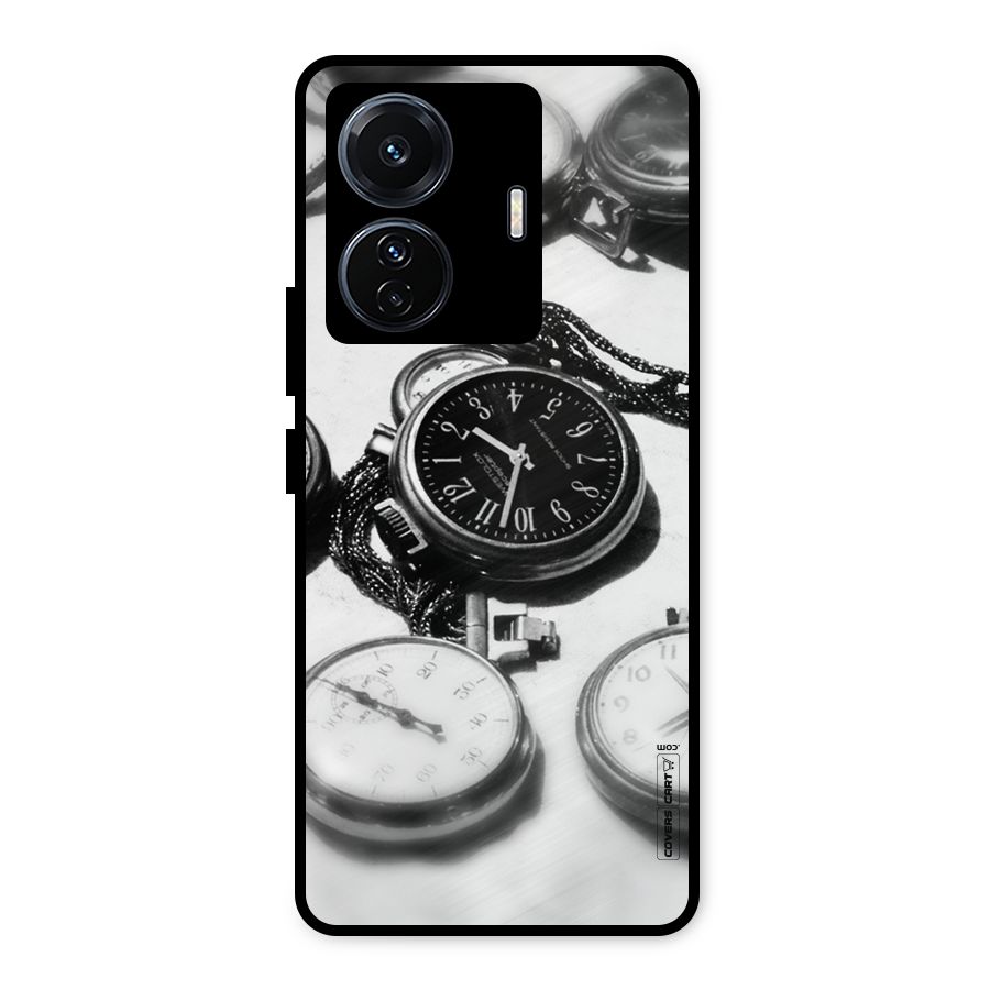 Clock Collection Metal Back Case for Vivo T1 Pro