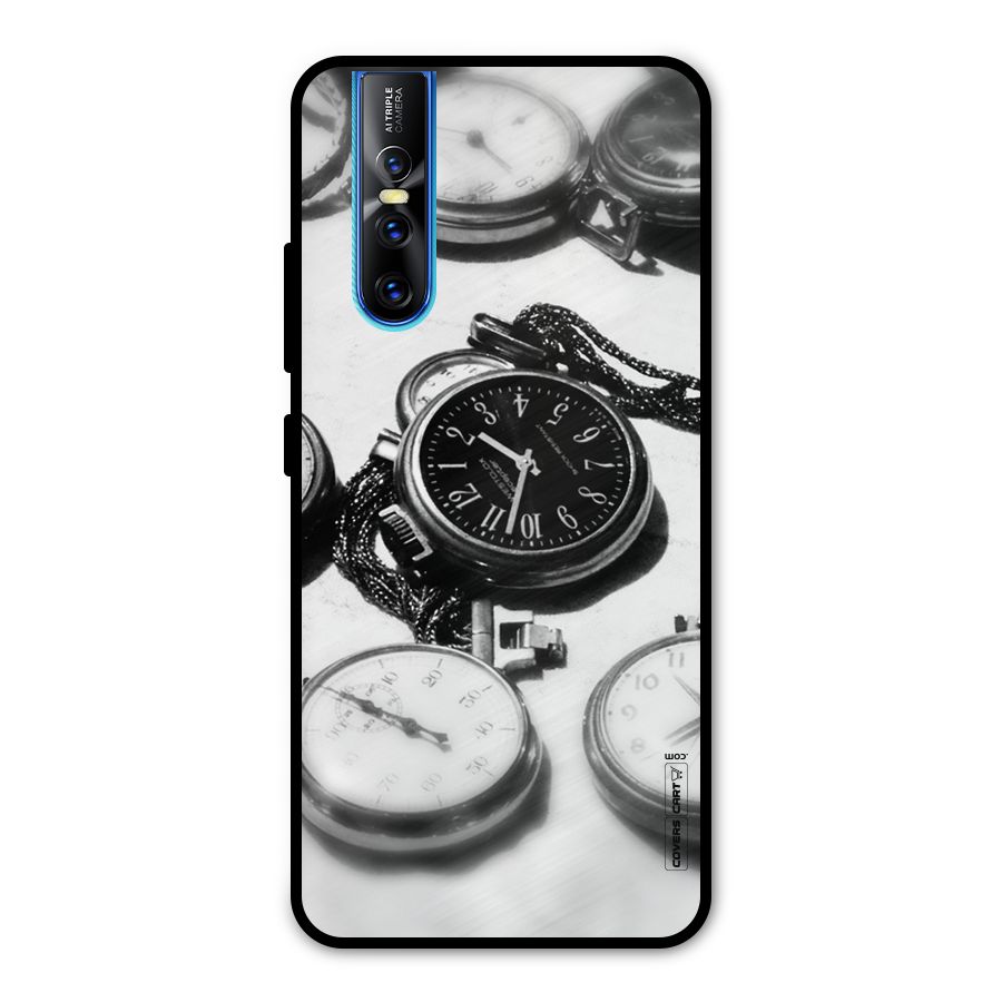 Clock Collection Metal Back Case for Vivo V15 Pro