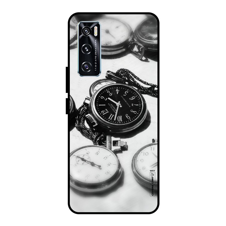 Clock Collection Metal Back Case for Vivo V20 SE