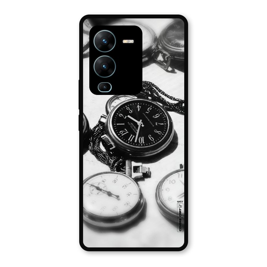 Clock Collection Metal Back Case for Vivo V25 Pro