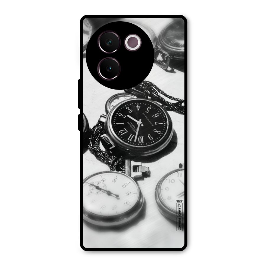 Clock Collection Metal Back Case for Vivo V30e