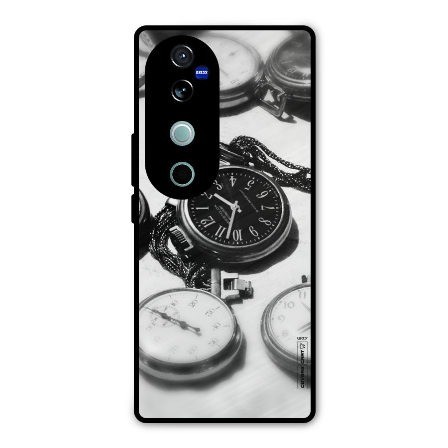 Clock Collection Metal Back Case for Vivo V40