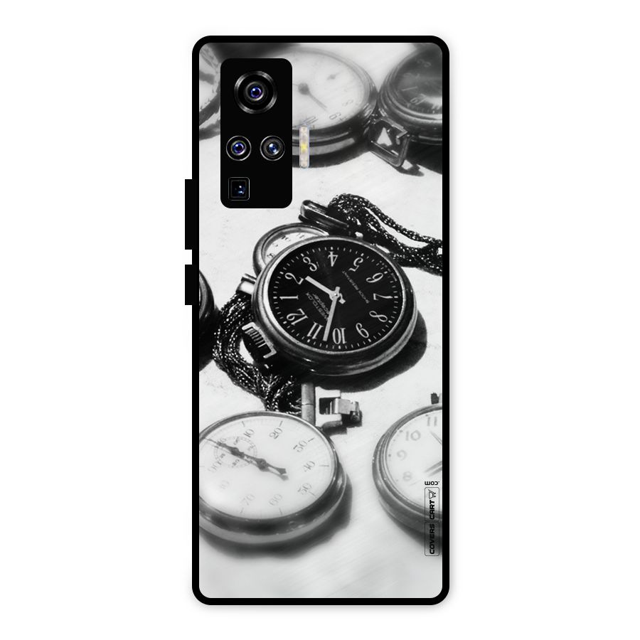Clock Collection Metal Back Case for Vivo X50 Pro