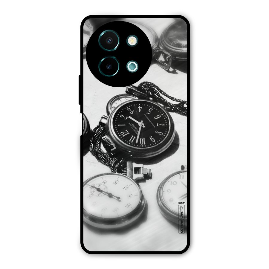 Clock Collection Metal Back Case for Vivo Y58