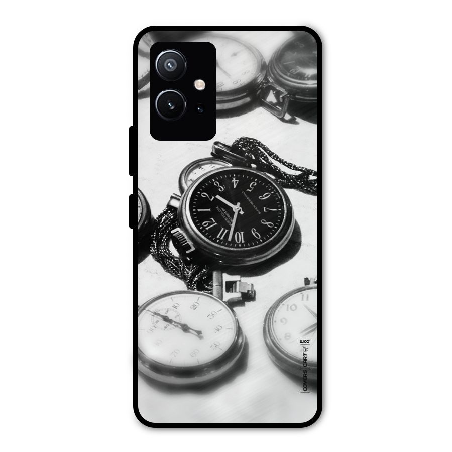 Clock Collection Metal Back Case for Vivo Y75 5G