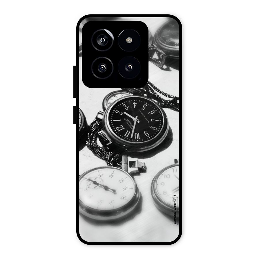 Clock Collection Metal Back Case for Xiaomi 14