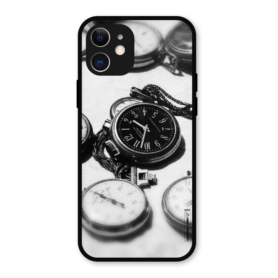 Clock Collection Metal Back Case for iPhone 12