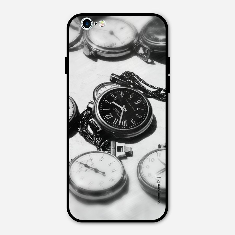 Clock Collection Metal Back Case for iPhone 6 6s