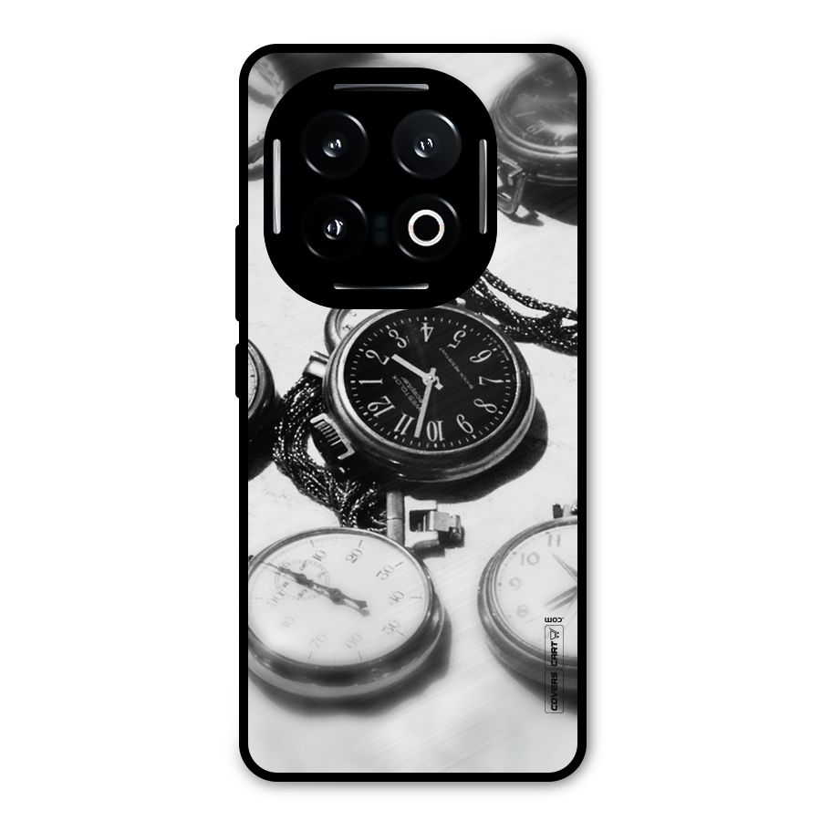 Clock Collection Metal Back Case for iQOO 13