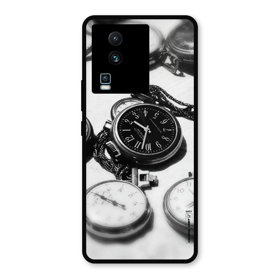 Clock Collection Metal Back Case for iQOO Neo 7