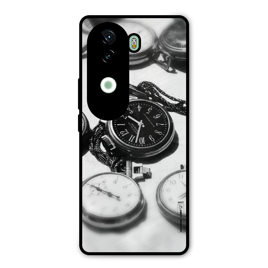 Clock Collection Metal Back Case for iQOO Z9s