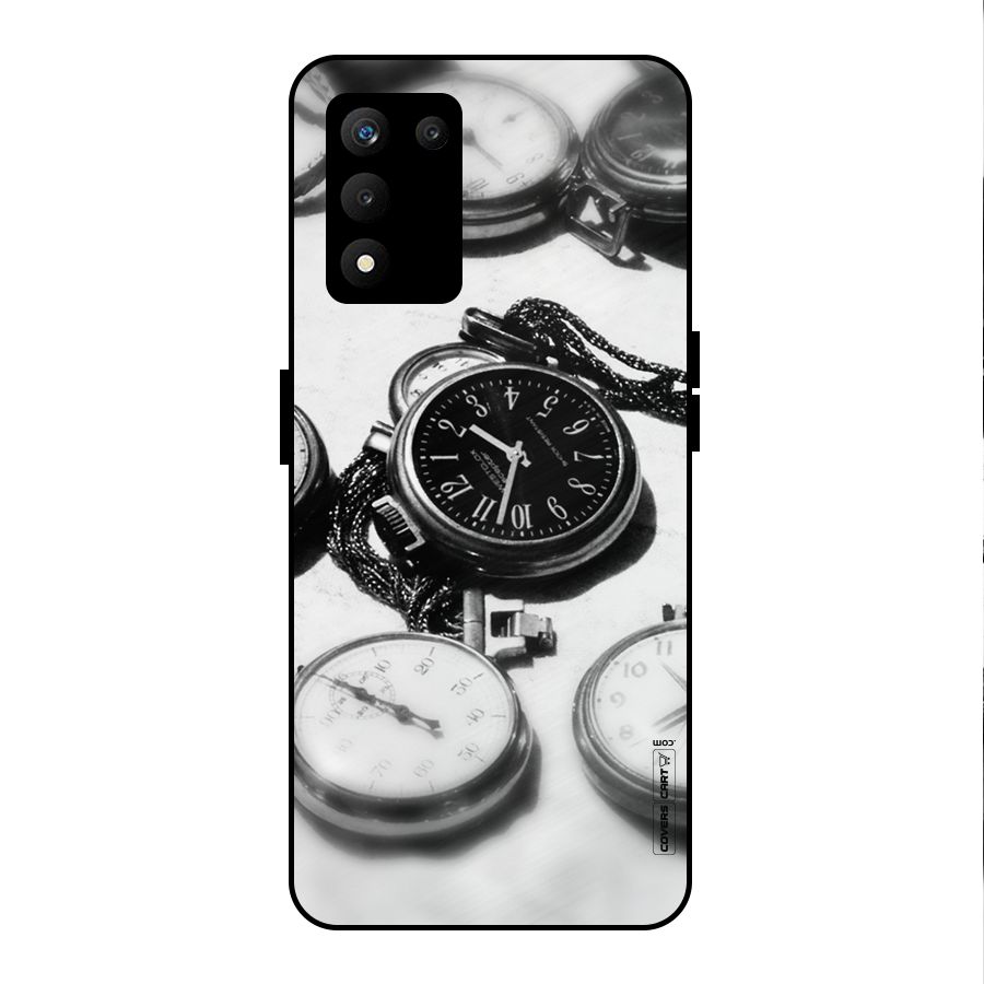 Clock Collection Metal Back Case for realme 9 5G SE