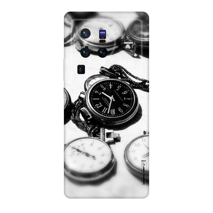 Clock Collection Original Polycarbonate Back Case for Vivo X80
