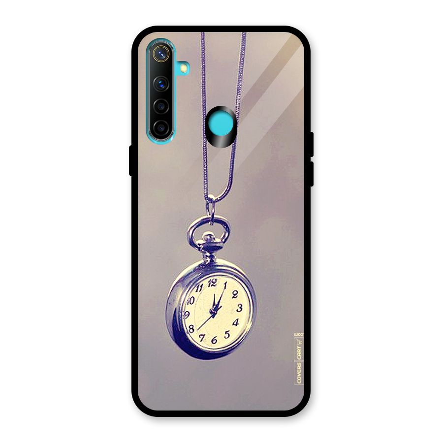 Clock Locket Glass Back Case for Realme Narzo 10