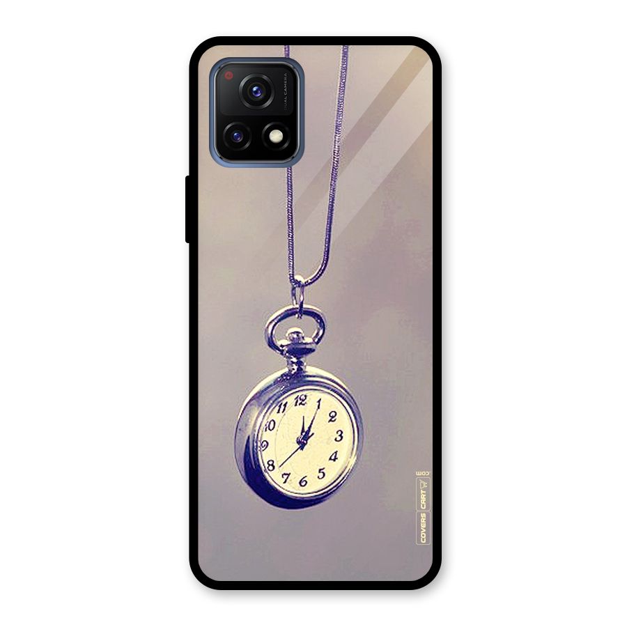 Clock Locket Glass Back Case for Vivo Y72 5G