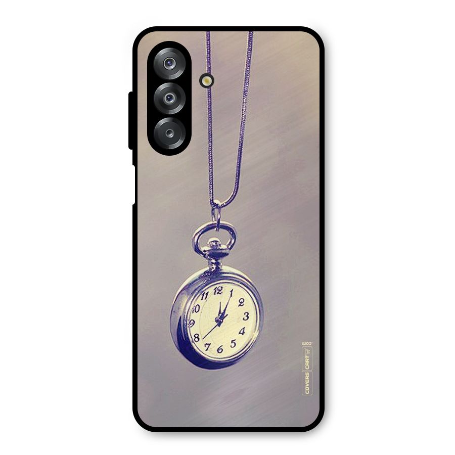 Clock Locket Metal Back Case for Galaxy A26