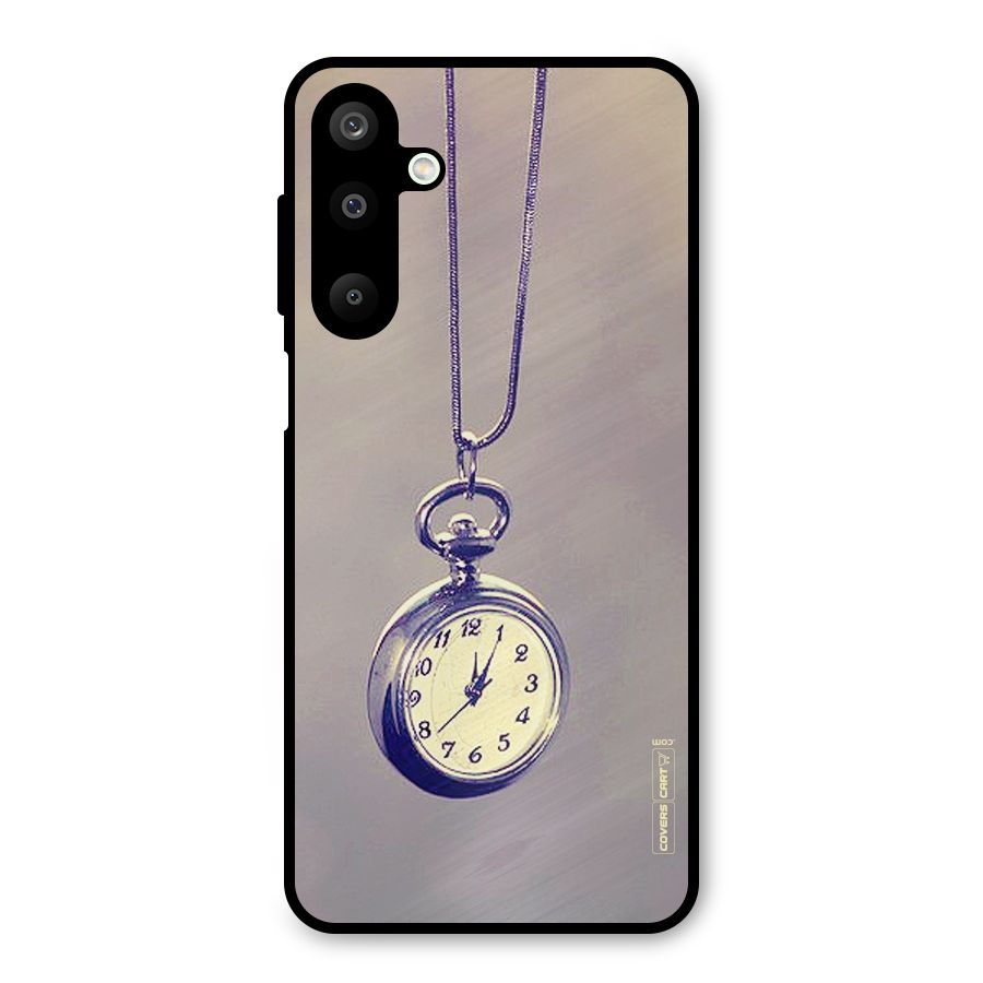 Clock Locket Metal Back Case for Galaxy M16