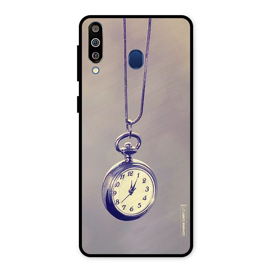 Clock Locket Metal Back Case for Galaxy M30