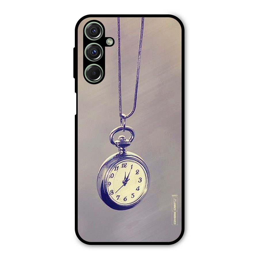 Clock Locket Metal Back Case for Galaxy M34