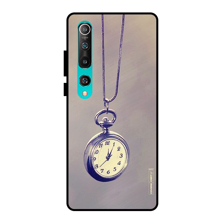 Clock Locket Metal Back Case for Mi 10