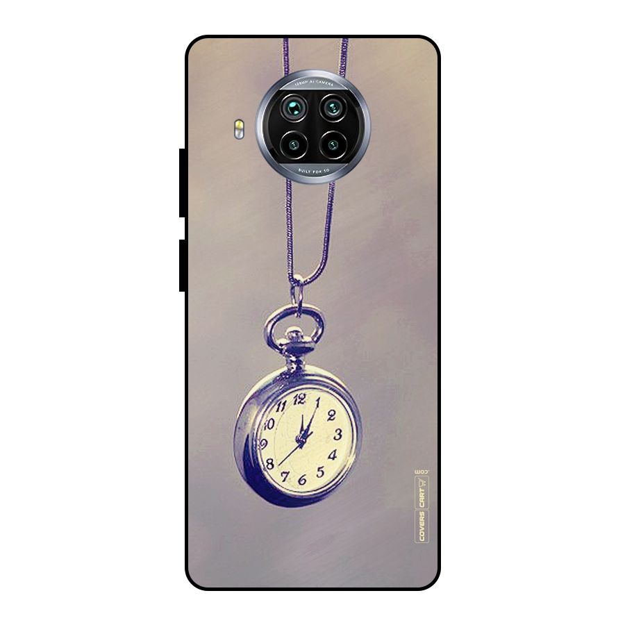 Clock Locket Metal Back Case for Mi 10i