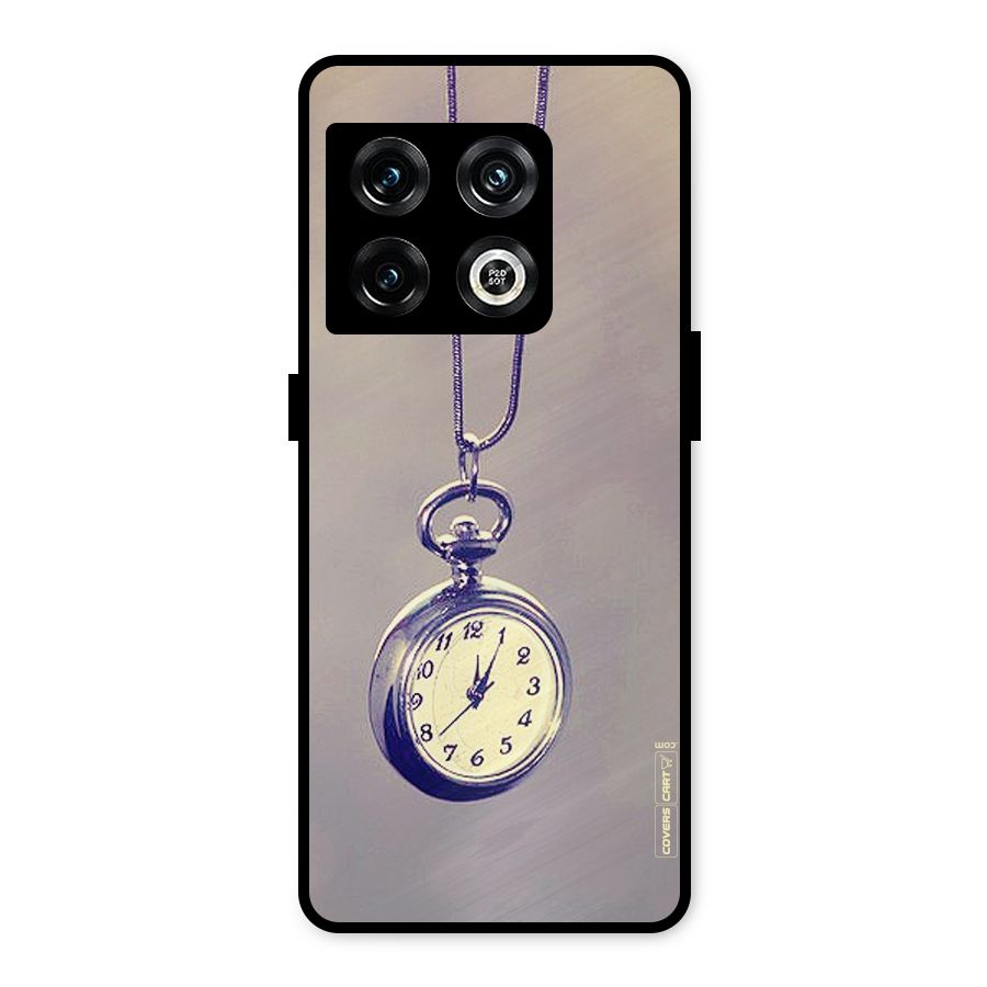Clock Locket Metal Back Case for OnePlus 10 Pro 5G
