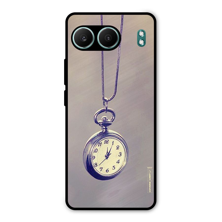 Clock Locket Metal Back Case for OnePlus Nord 4