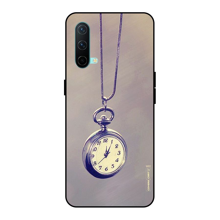 Clock Locket Metal Back Case for OnePlus Nord CE 5G