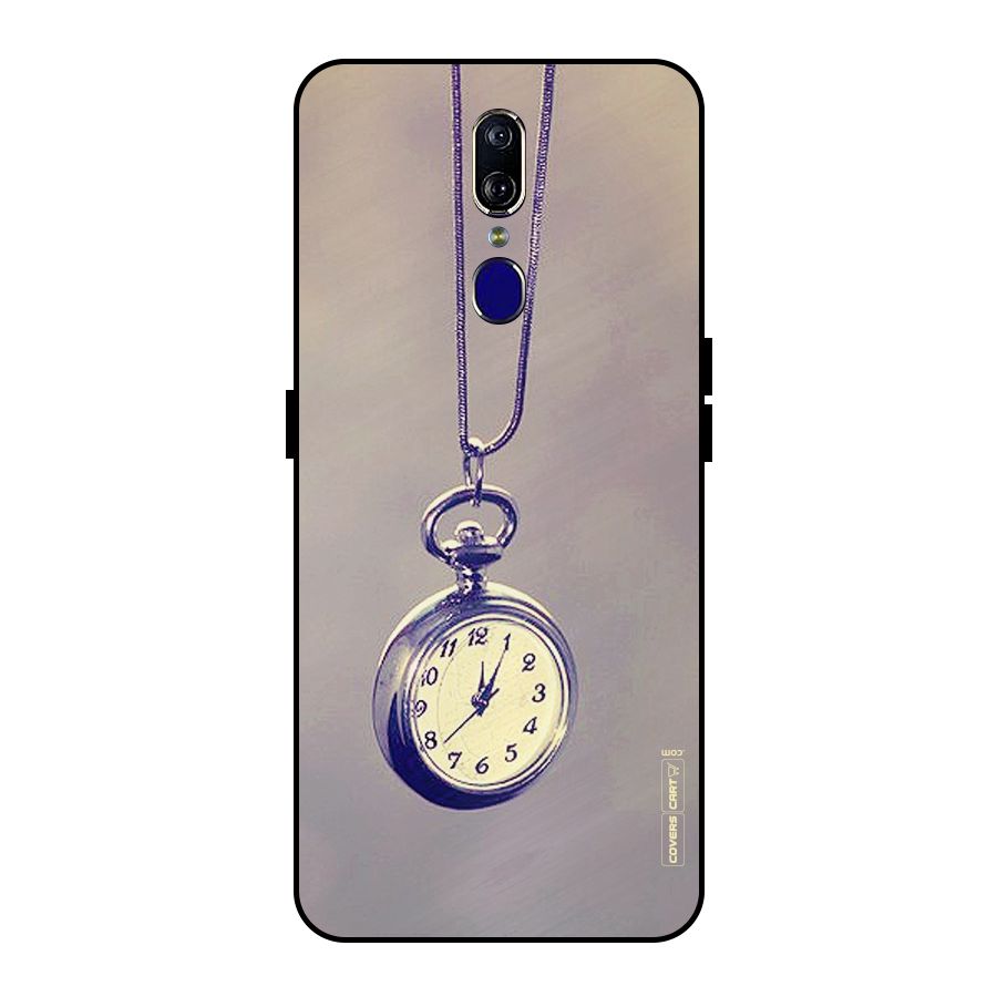 Clock Locket Metal Back Case for Oppo F11