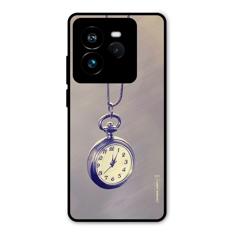 Clock Locket Metal Back Case for Realme GT 7 Pro