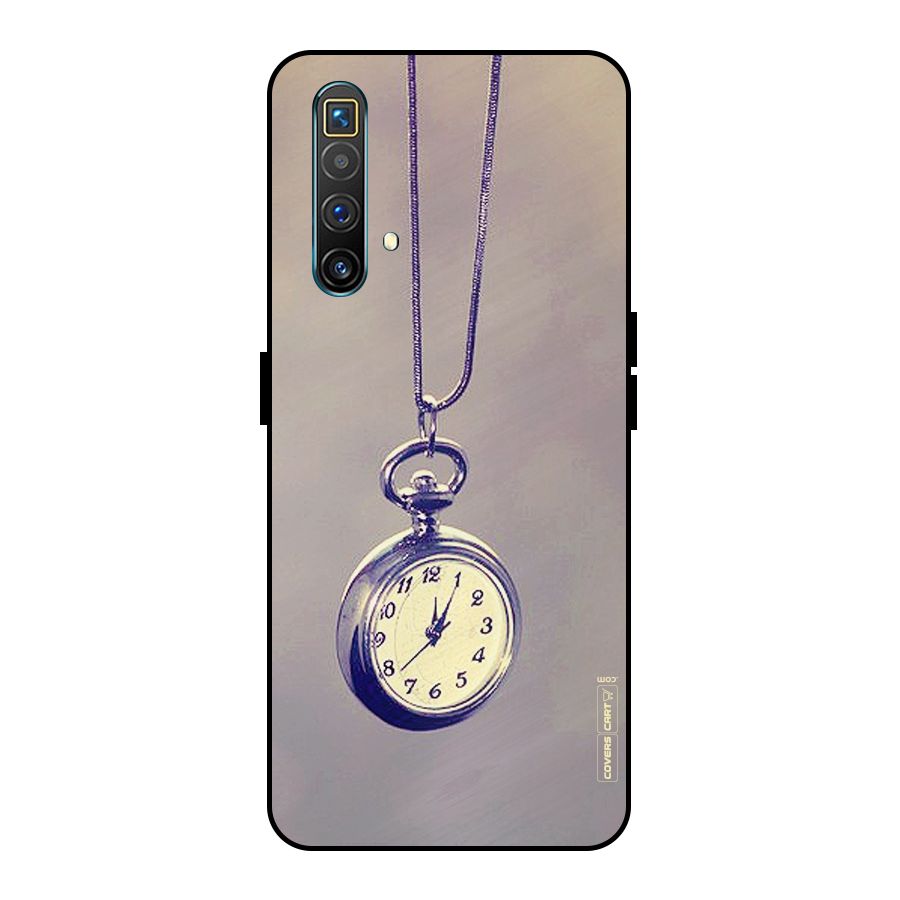 Clock Locket Metal Back Case for Realme X3