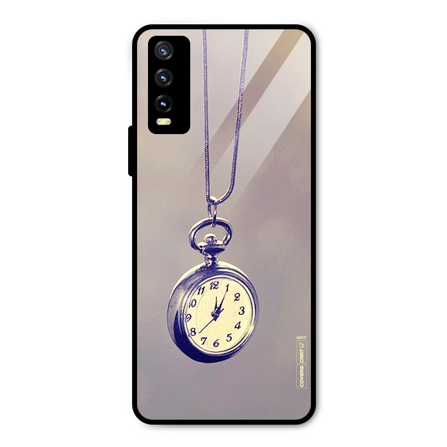 Clock Locket Metal Back Case for Vivo Y20i
