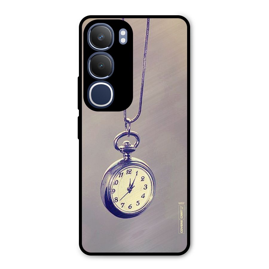 Clock Locket Metal Back Case for Vivo Y29