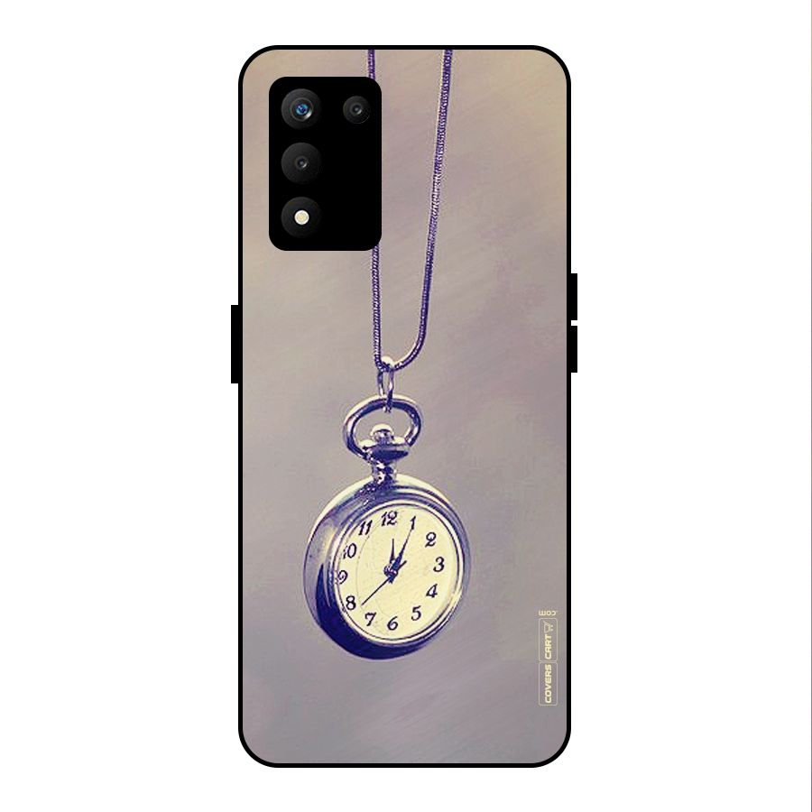 Clock Locket Metal Back Case for realme 9 5G SE