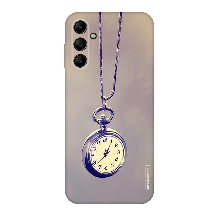 Clock Locket Original Polycarbonate Back Case for Galaxy A14 5G